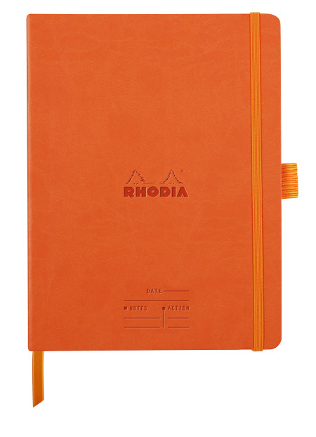 Rhodia Meeting Notebook - A5 - Tangerine